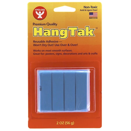 Plushdeluxe Hangtak Removable Adhesive - 12 Each PL3490723